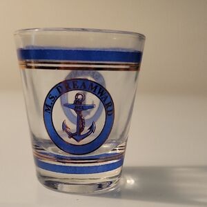 M.S. Dreamward Blue Shot Glass